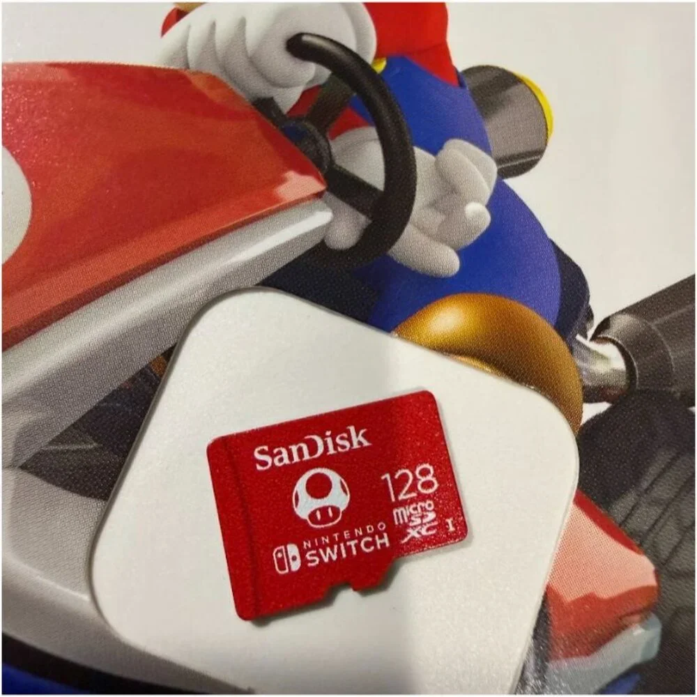 Nintendo Switch SanDisk 128GB Micro SDXC Flash Memory Card